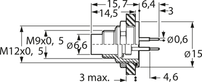 09 0423 90 07 binder Other Circular Connectors Image 2