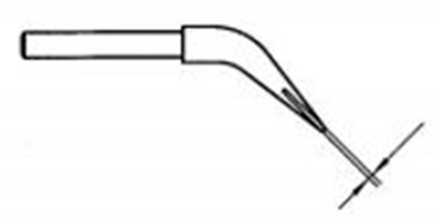 WTA 1 Weller Soldering tips, desoldering tips and hot air nozzles Image 1