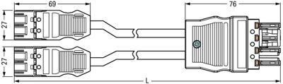 771-5001/100-000 WAGO Pre-assembled Connector Systems Image 2