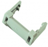 Strain relief clamp for D-Sub, 1 (DE), 9 pole, 09661080001