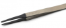 ESD precision tweezers, uninsulated, antimagnetic, stainless steel, 123 mm, 2ASASLT