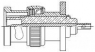 BNC plug 75 Ω, solder connection, straight, 1-1478052-0