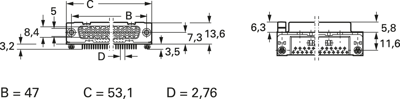 1-338170-2 AMP D-Sub Connectors Image 2