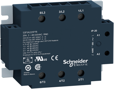 SSP3A250P7R Schneider Electric Solid State Relays Image 1