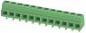 PCB terminal, 12 pole, pitch 5 mm, AWG 26-16, 13.5 A, screw connection, green, 1729115