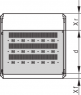 Varistar Shelf, Stationary, 75 kg, RAL 7035,600W 500D