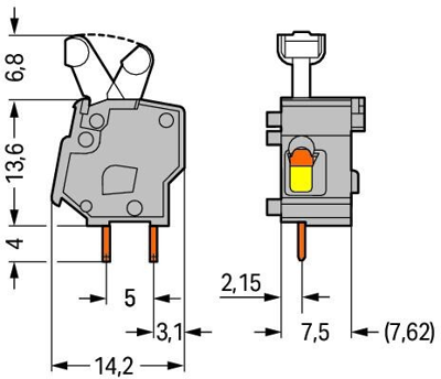 257-754 WAGO PCB Terminal Blocks Image 2