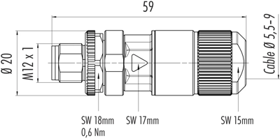 99 3787 810 08 binder Sensor-Actuator Connectors Image 2