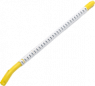 Polyacetal cable maker, imprint ".", (L) 3.5 mm, max. bundle Ø 6 mm, yellow, 1-1768045-9