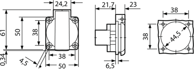 11013 Mennekes Sockets, Device Sockets Image 2