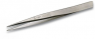 Precision tweezers, uninsulated, antimagnetic, stainless steel, 120 mm, 3SA