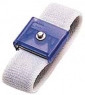 Wrist straps with snap lock, 10 mm, blue, 23.0.60001