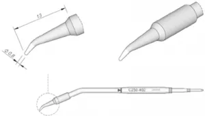 C250402 JBC Soldering tips, desoldering tips and hot air nozzles