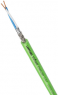 PUR ethernet cable, ethernet/ethernet-APL, 2-wire, AWG 19, green, 2170920