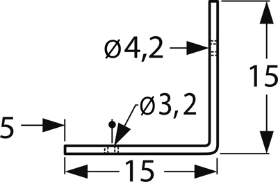 169 01 03 Thora Mounting Brackets, Blocks Image 2