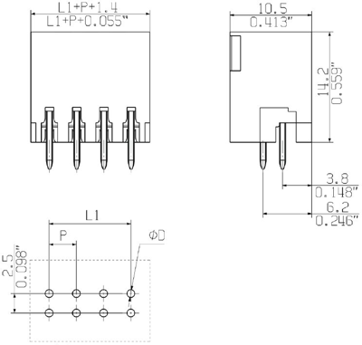 1728820000 Weidmüller PCB Connection Systems Image 3