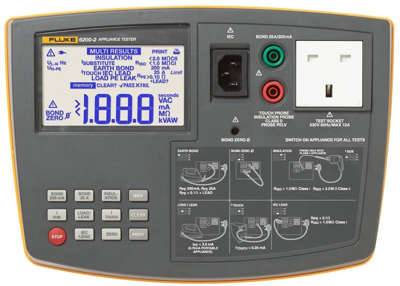 FLUKE 6200-2 Fluke VDE-Testers, Equipment Testers