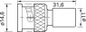 Coaxial terminating resistor