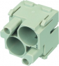 Socket contact insert, 2 pole, unequipped, crimp connection, 09140023101