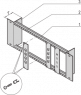 19" Module Support Without strain Relief