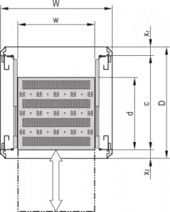 22130-352 SCHROFF Accessories for Enclosures