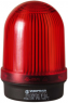 Continuous light, Ø 57 mm, red, 12-230 V AC/DC, BA15d, IP65