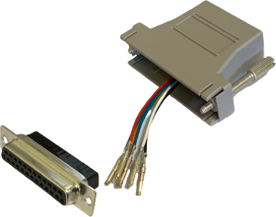 10121124 BKL Electronic Adapter for D-Sub Connectors, USB Connectors, PC Connectors