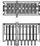 166087-4 AMP PCB Connection Systems