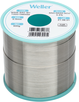 WSW SAC M1 0,5MM 500G Weller Solder Wires Image 1