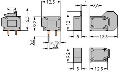 235-711/332-000 WAGO PCB Terminal Blocks Image 5