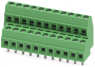 PCB terminal, 22 pole, pitch 3.5 mm, AWG 26-16, 8 A, screw connection, green, 1751484