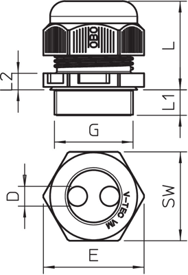 2022114 OBO Bettermann Cable Glands Image 3