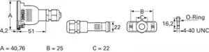 165X14869X CONEC D-Sub Housings