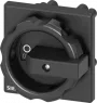 Operating toggle, floor/center hole mounting, (W x H) 66 x 66 mm, black, for 3LD3, 3LD9344-4C