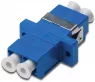 LC socket, OS2, singlemode, ceramic, blue, DN-96007-1