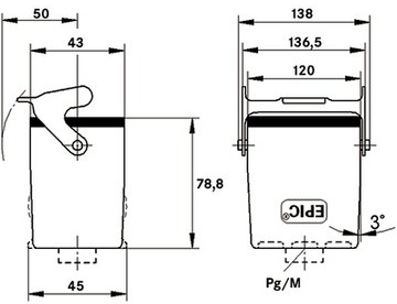 79142400 LAPP Housings for HDC Connectors Image 2