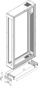 23130-507 SCHROFF Accessories for Enclosures