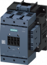 Power contactor, 3 pole, 115 A, 400 V, 2 Form A (N/O) + 2 Form B (N/C), coil 440-480 V AC/DC, spring connection, 3RT1054-3AR38-0PR0