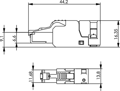 100023051 Telegärtner Modular Connectors Image 2