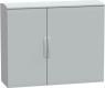 Control cabinet, (H x W x D) 1000 x 1250 x 420 mm, IP44, polyester, light gray, NSYPLAT10124G