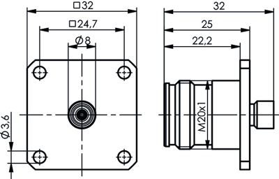 100025300 Telegärtner Coaxial Connectors Image 2