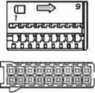 Socket, unequipped, 18 pole, angled, 2 rows, black, 1355348-1