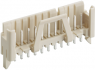 Pin header, 10 pole, pitch 2.5 mm, straight, natural, 3850 10 30 04