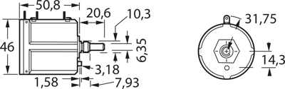 AR5KL.25 BI Technologies Potentiometers Image 2