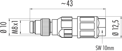 99 3383 500 04 binder Sensor-Actuator Connectors Image 2