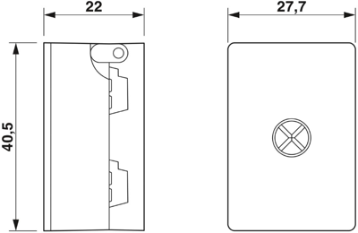 1405622 Phoenix Contact Interface Connectors, Bus Connectors Image 2