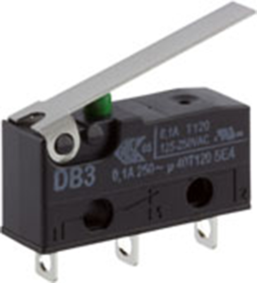 DB3C-A1LC ZF Switches and Sensors Snap Action Switches