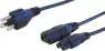 498G-SVT3X18AWG-AT1-C5+C13/0,2M SW9005 FELLER Power Cords