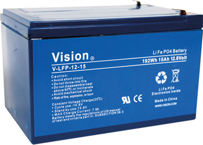 LFP1215 VISION Lead-Acid Batteries, Lithium-Ion Batteries