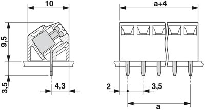 1751206 Phoenix Contact PCB Terminal Blocks Image 2